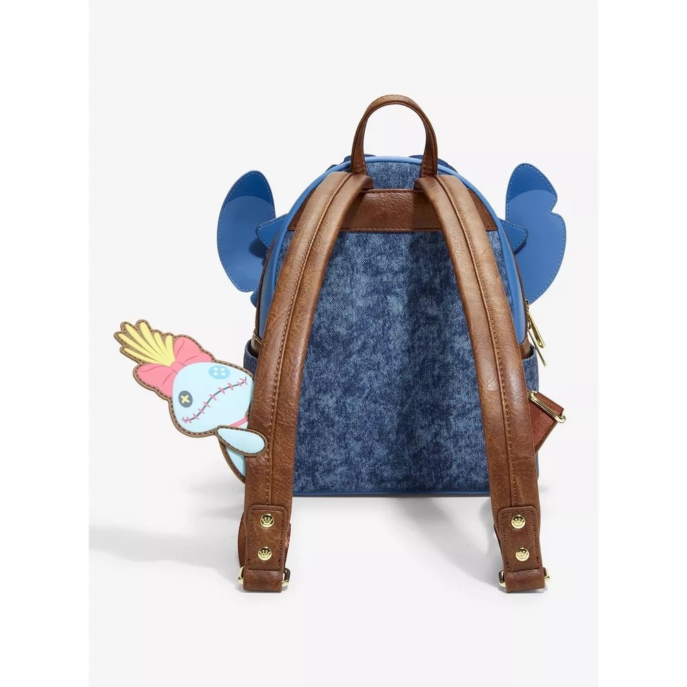 Loungefly Disney Lilo & Stitch Pirate Stitch Figural Mini Backpack - Exclusive - Picture 3 of 5